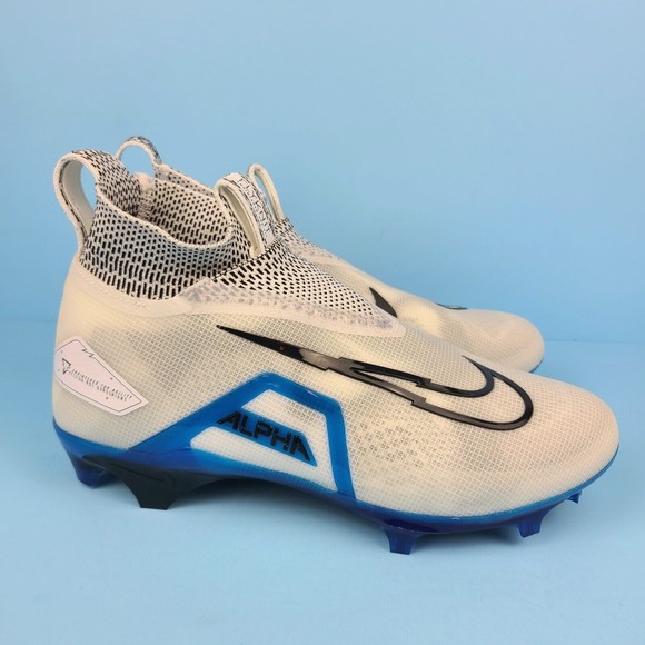 Nike Football Cleats Mens Size 8.5 Alpha Menace Elite 3 White CT6648-101 - Picture 3 of 9